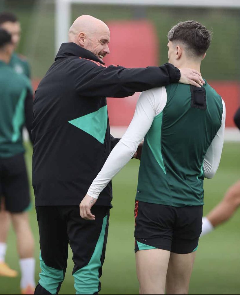 Ten Hag & Garnacho 🇳🇱🇦🇷