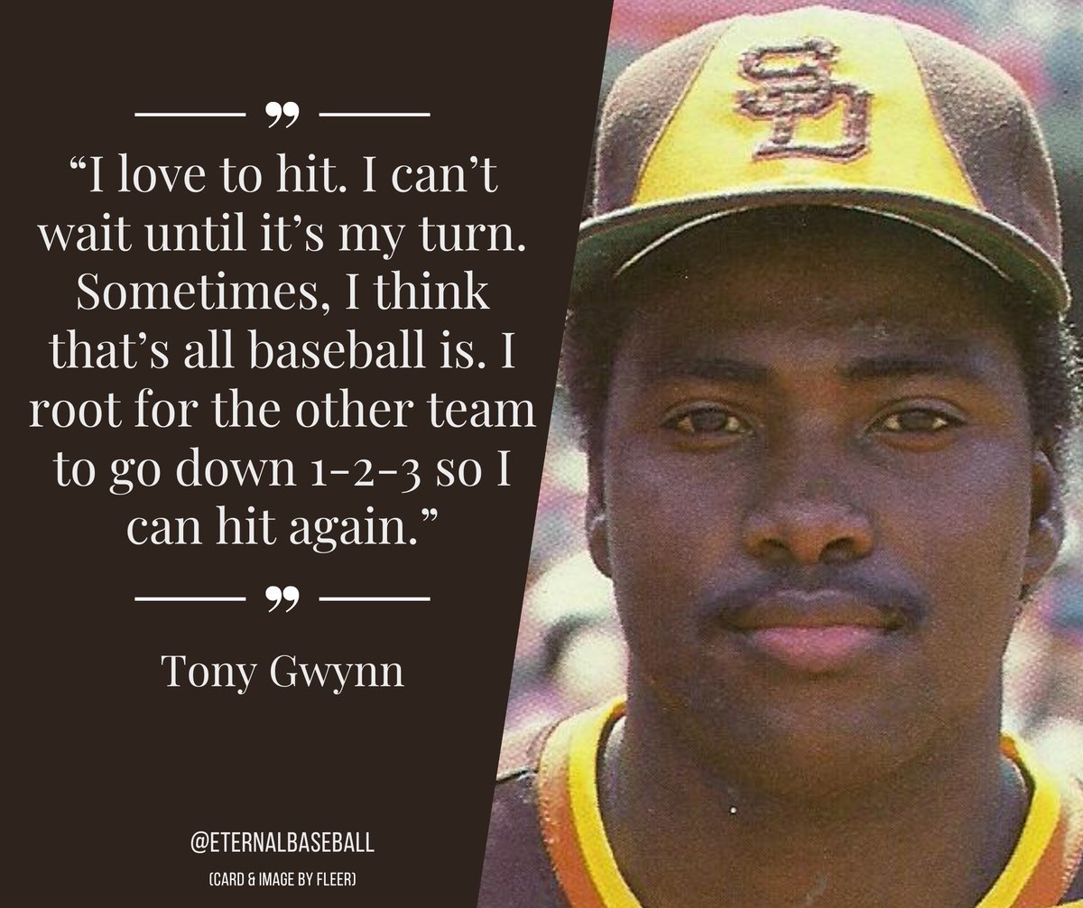 “Mr. Padre” Tony Gwynn was born on this date in 1960 in Los Angeles, California. Gwynn signed with the San Diego Padres in 1981 and he made his MLB debut the following year. Simply put, Gwynn was one of the best to ever play the game. He was a 15-time All-Star, won five Gold