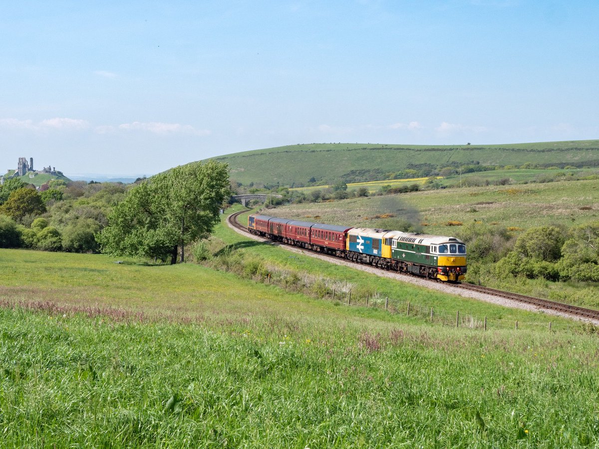 BLS Tour the Jurassic Crompton D6515 and 69002. Swanage Railway 09/05/24