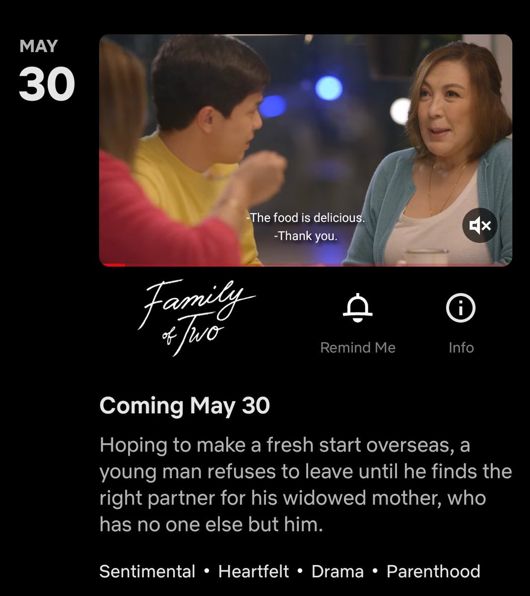 OMG di na pala, June 1 ilalagay ang #FamilyOfTwo sa Netflix, sa May 30 naaaaa! Nakakaexcite!!! 🥹🩷

@aldenrichards02 
#AldenRichards
