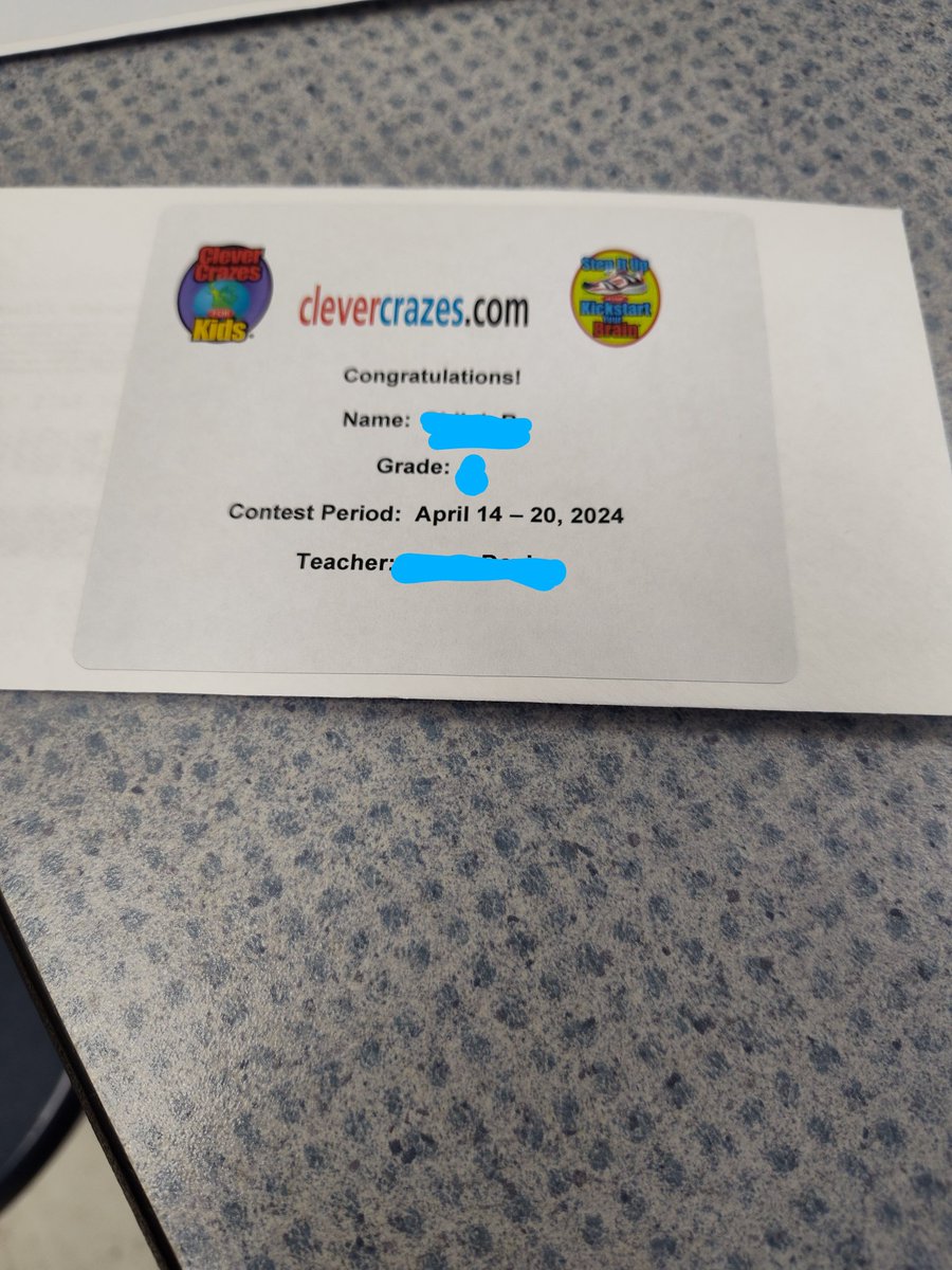 FalconSTEMLab's tweet photo. Big shout out to @CleverCrazes  for motivating my students @We_Are_Foster! Since March my students have earned 19  backpacks, 11 water bottles and 28 gift cards!

Thank you so much @CleverCrazes !! https://t.co/VhZJK6pncV