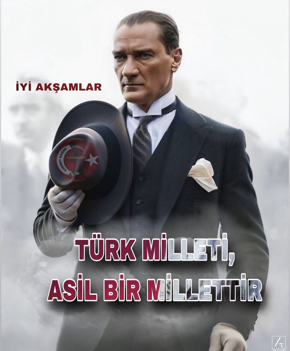 ,,, Keyifli mutlu huzurlu neşeli güzel akşamlar Türkiye’m Herşey Gönlünüzce Olsun Umut hep vardır Ne Mutlu Türküm Diyene Mustafa Kemal Atatürk ❤️💫🇹🇷 #26MayısEmekliMitingi