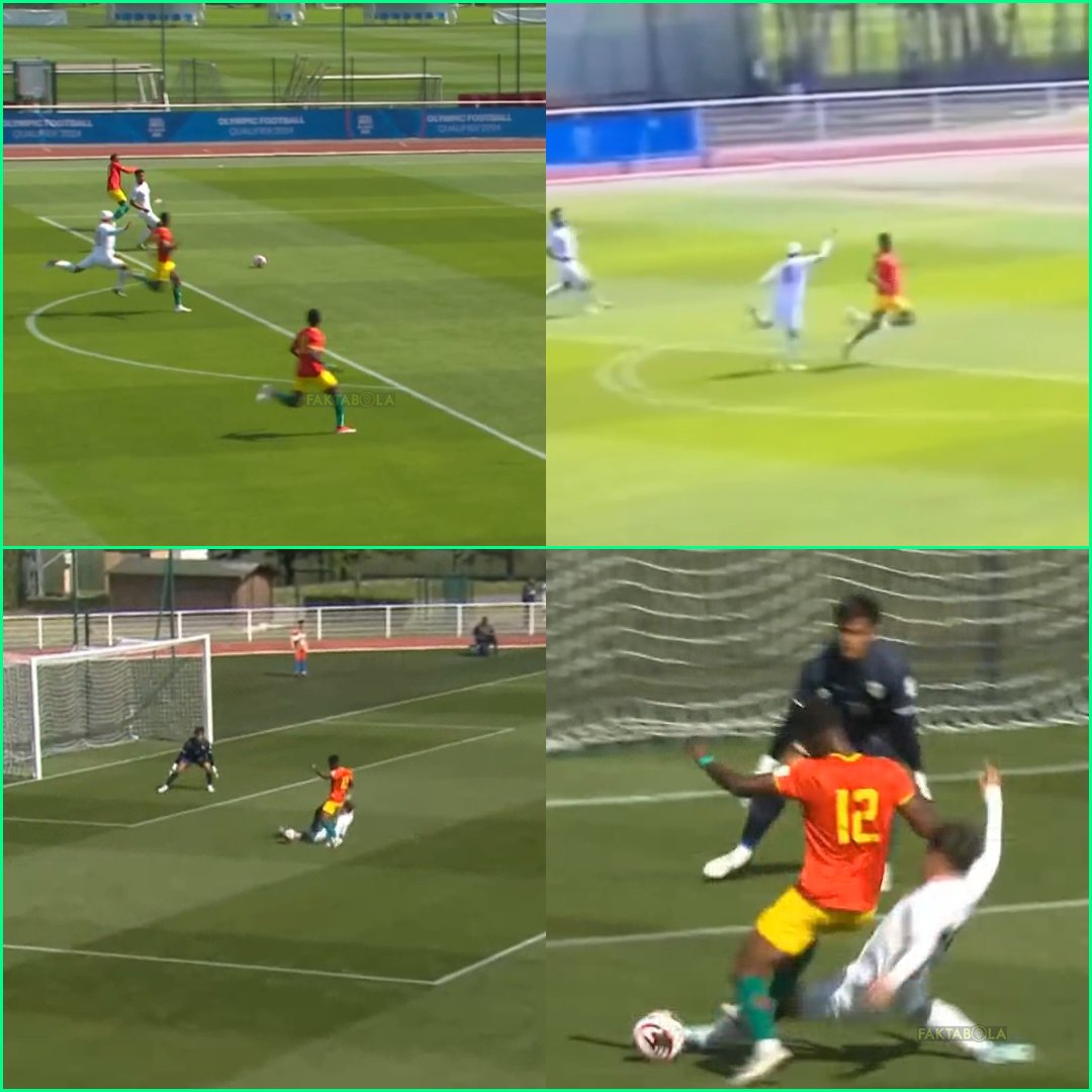 Sayang sekali tidak ada VAR di laga penting ini. Momen 2 penalti yang didapatkan oleh Guinea U23 lawan Indonesia U23