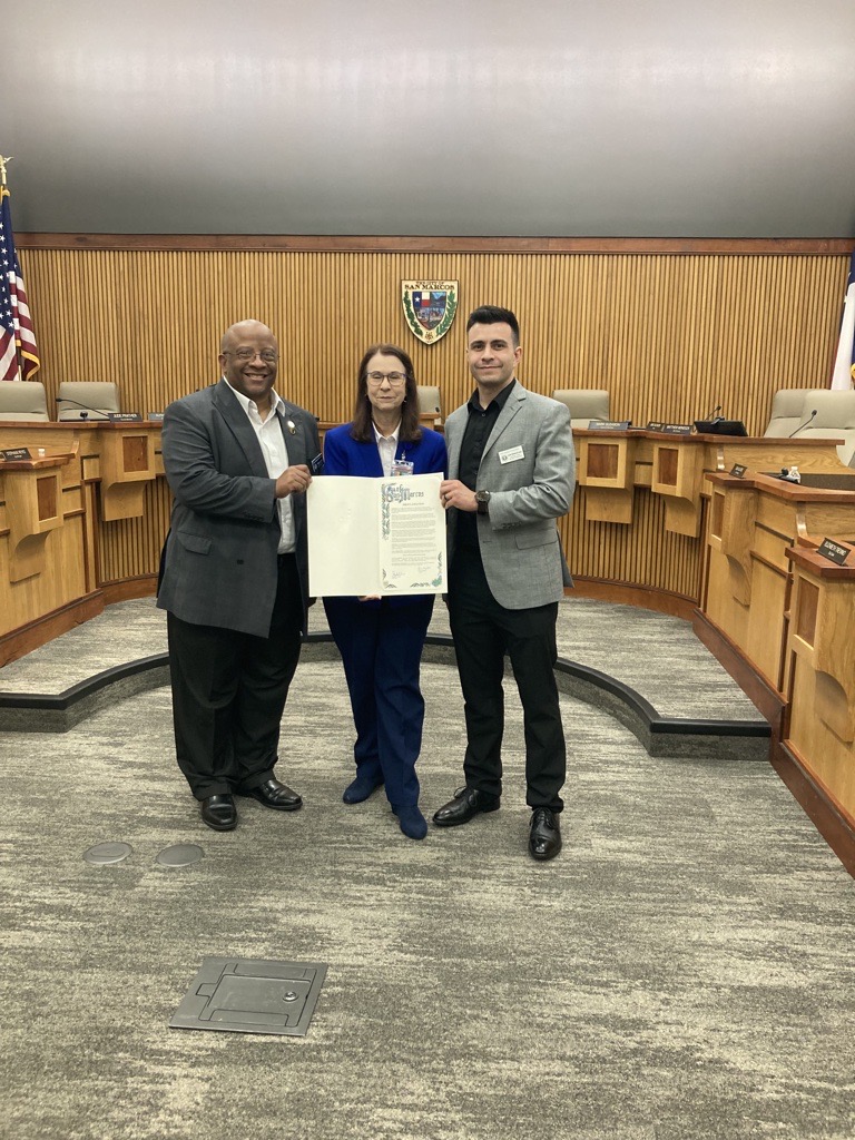 Thank you @CityofSanMarcos for recognizing the dedication to public service of Texas Veterans Commission’s employees. We are committed to providing excellent service to Texas veterans, their families, and survivors.