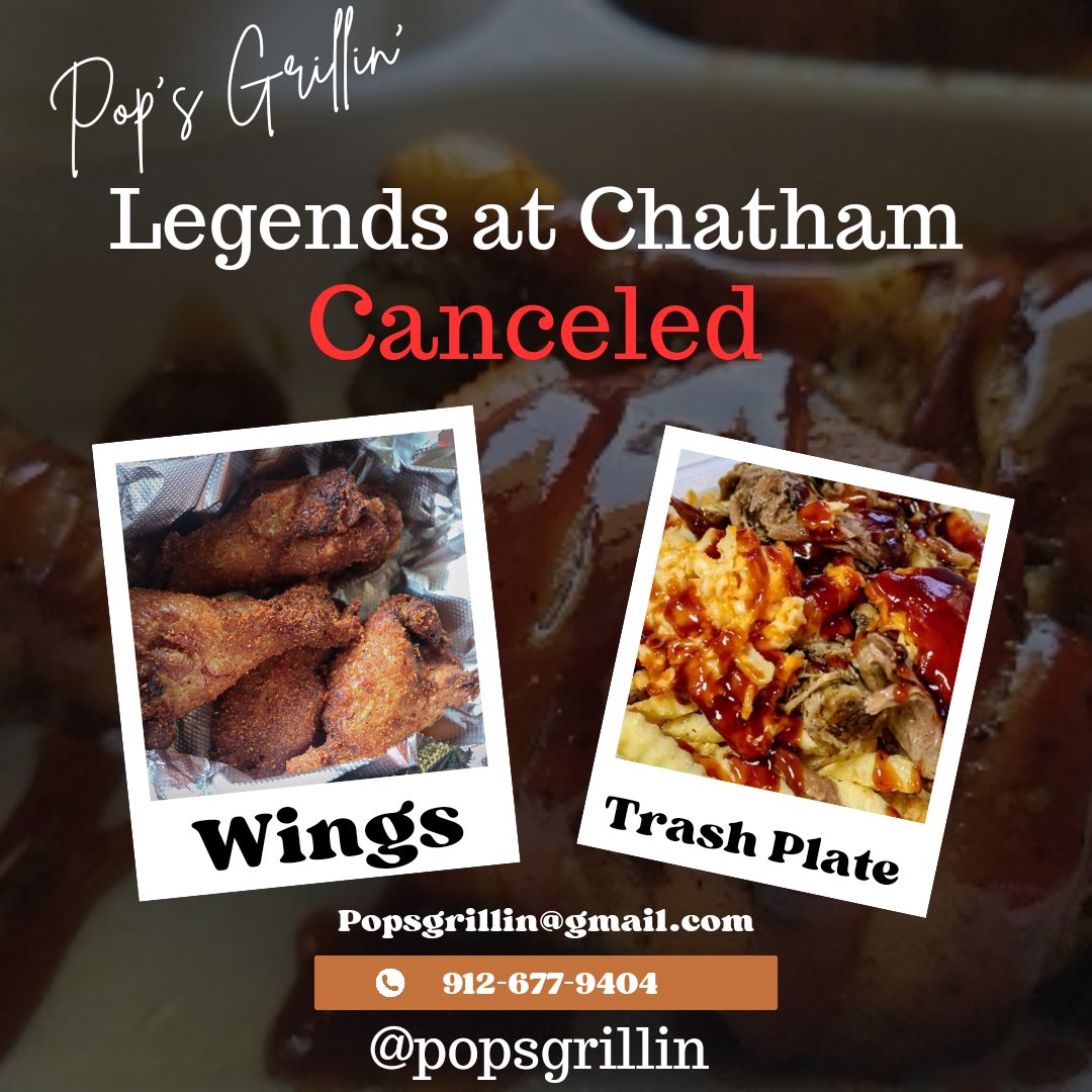 PopsGrillinFans's tweet image. 📢 Cancelation

Today is CANCELED DUE to the weather. Check out the rest of the Schedule BELOW to see where you can find us next.