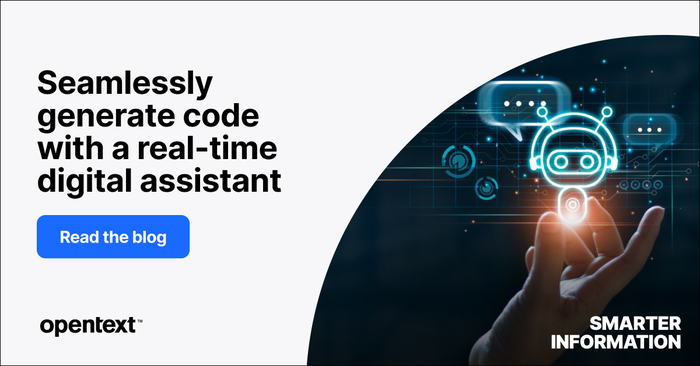 We're excited to announce the launch of the OpenText Thrust Studio, a new service that works like your personal #AI digital assistant and aims at removing all the complexity from the day-to-day work. Learn more: blogs.opentext.com/building-faste…