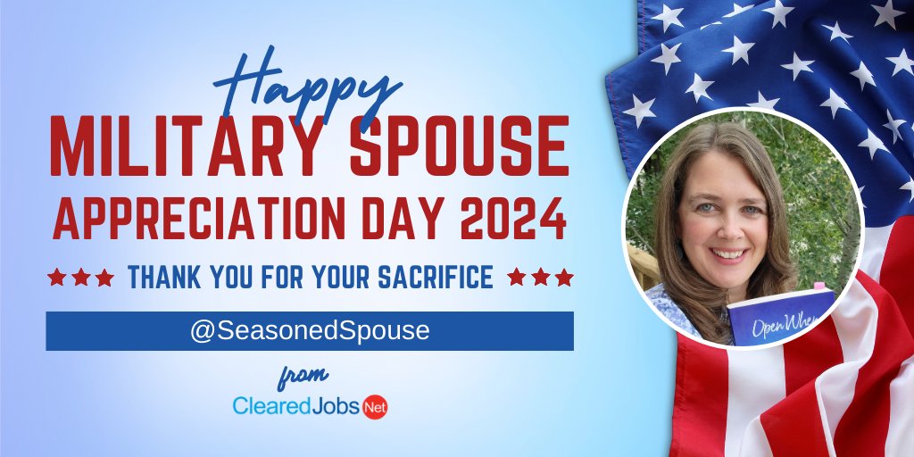 Happy #Milspouse Appreciation Day to you! <a href="/SeasonedSpouse/">The Seasoned Spouse</a>