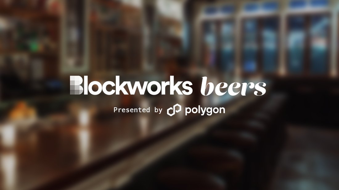 We're hosting another Blockworks Beers with @0xPolygon! Join us for: - The coldest beer in NYC - The best networking in crypto - Chats about all things aggregation Details: 📅 May 21st ⏰ 6-9 PM EST 📌 Sundays Well Register: universe.com/events/blockwo…
