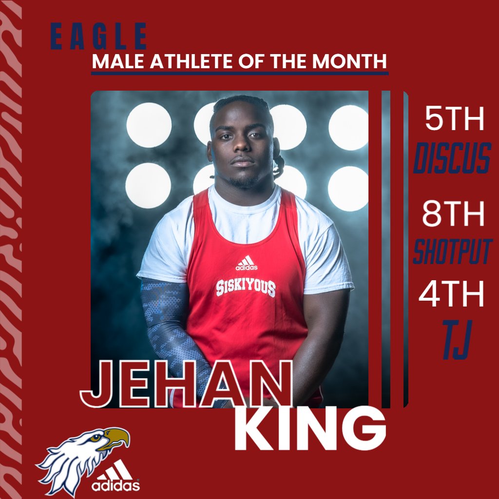 Congrats to our Eagle Athletes of the Month of April. Way to go Eagles and keep up the hard work.

You can view their articles on our website. Link in bio.

Moriah Hoshowski - Softball
JeHan King - Men’s Track & Field

GO EAGLES!🦅