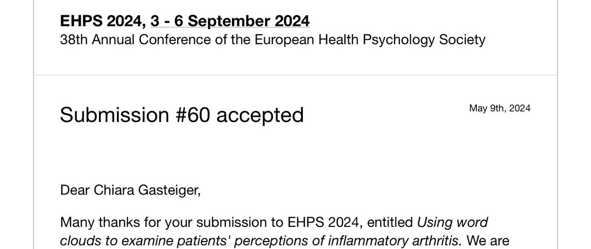 Excited to be presenting at @EHPS2024 in Portugal this year! ☀️