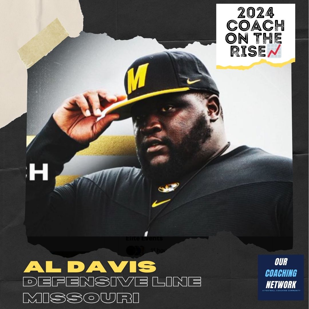 🏈P4 Coach on The Rise📈 @MizzouFootball Defensive Line Coach @DLineGURU is one of the Top DL Coaches in CFB ✅ And he is a 2024 Our Coaching Network Top P4 Coach on the Rise📈 P4 Coach on The Rise🧵👇