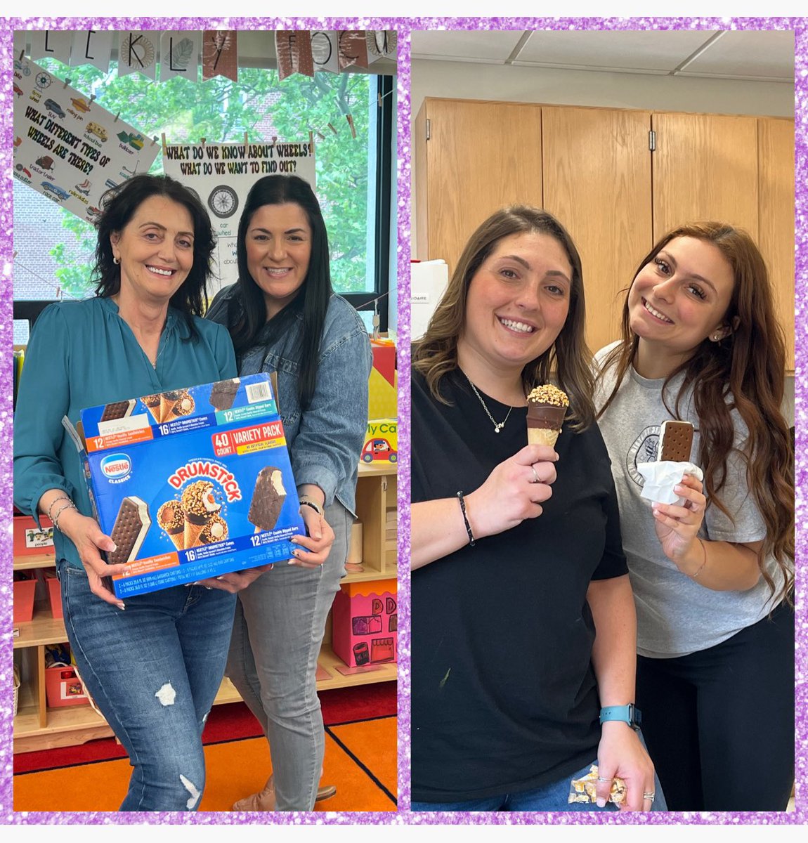 A sweet treat for a sweet bunch! Thank you, Dr., Abrams and Mr. Miller for a delicious treat.#TeacherAppreciation @DrJoyAbrams @AP_JelaniMiller @DrMarionWilson @CSD31SI @NYCSchools