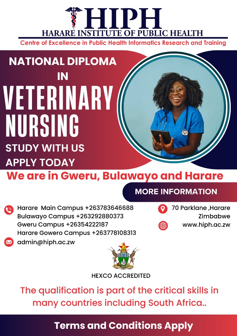 Caring for Paws, Healing with Heart: Veterinary Nursing at Its Finest Don't miss out on this opportunity to join us  for June intake and – apply today!

#applytoday #juneintake2024 #schoolofpharmacy #schoolofcommunityhealth #schoolofpharmacy #schooloftechnologies