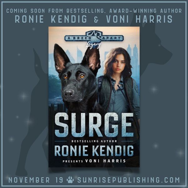Introducing SURGE by Ronie Kendig & Voni Harris! 📷
Love and betrayal in a race against time... the stakes couldn’t be higher 📷The fifth book in the high-octane A Breed Apart: Legacy series from Sunrise Publishing!
SURGE will be unleashed November 19, 2024