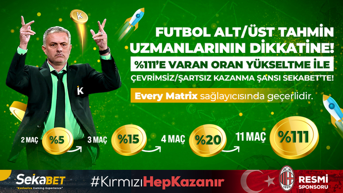 ⚽️ Futbol tutkunlarının dikkatine! ⚽️

🚀 Sekabet'te alt/üst bahisleri için %111'e varan oran yükseltme fırsatını kaçırma! 

👉 Hemen bahis yap gotur.xyz/go/sekabet.html çevrimsiz ve şartsız ödemelerle kazançlarını artır.