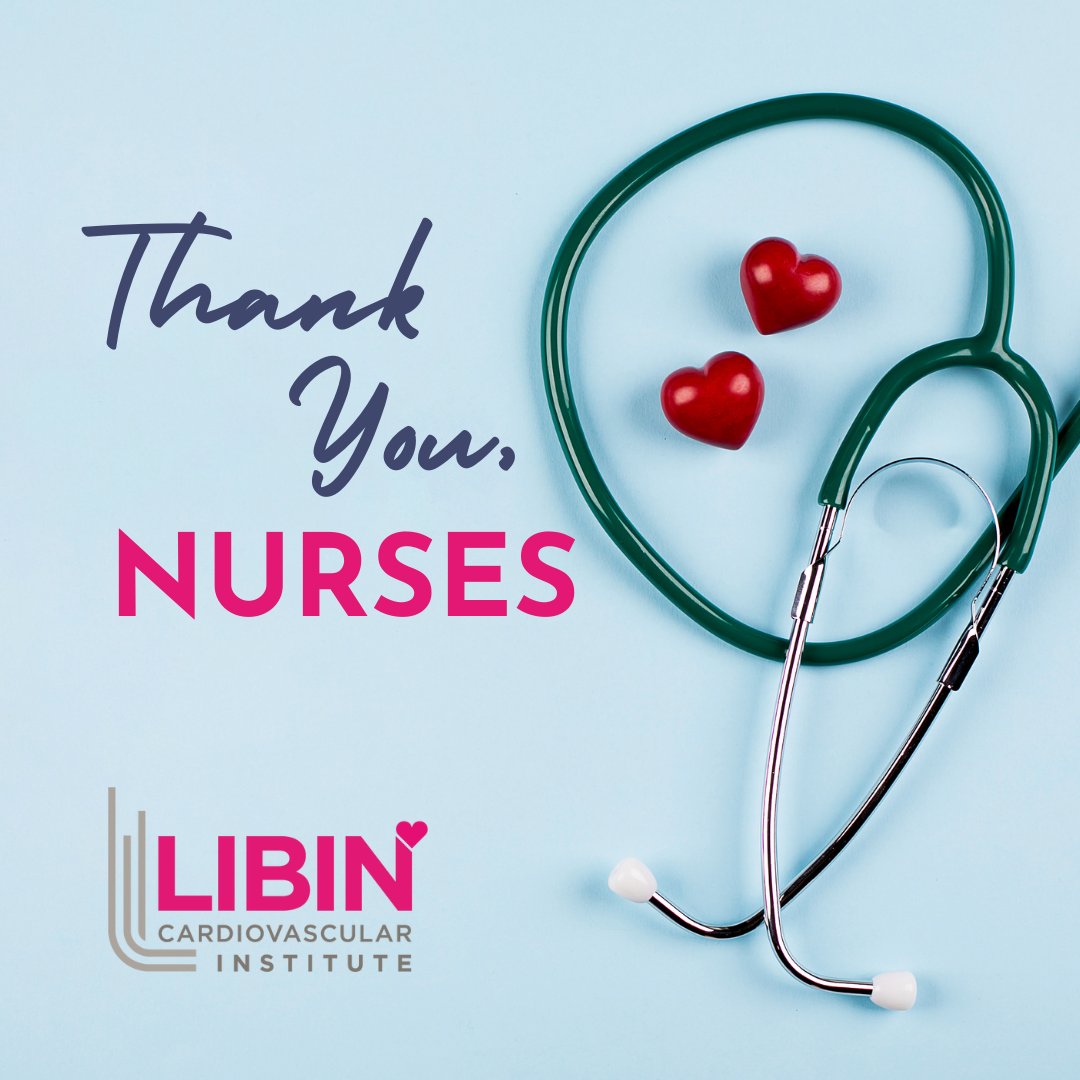 Happy National Nursing Week! Thank you to all the amazing nurses caring for cardiovascular patients. Your dedication and compassion save lives and improve heart health. You are true healthcare heroes! ❤️🩺

#NursesWeek #HeartHealth #NursingWeek  #NationalNursingWeek