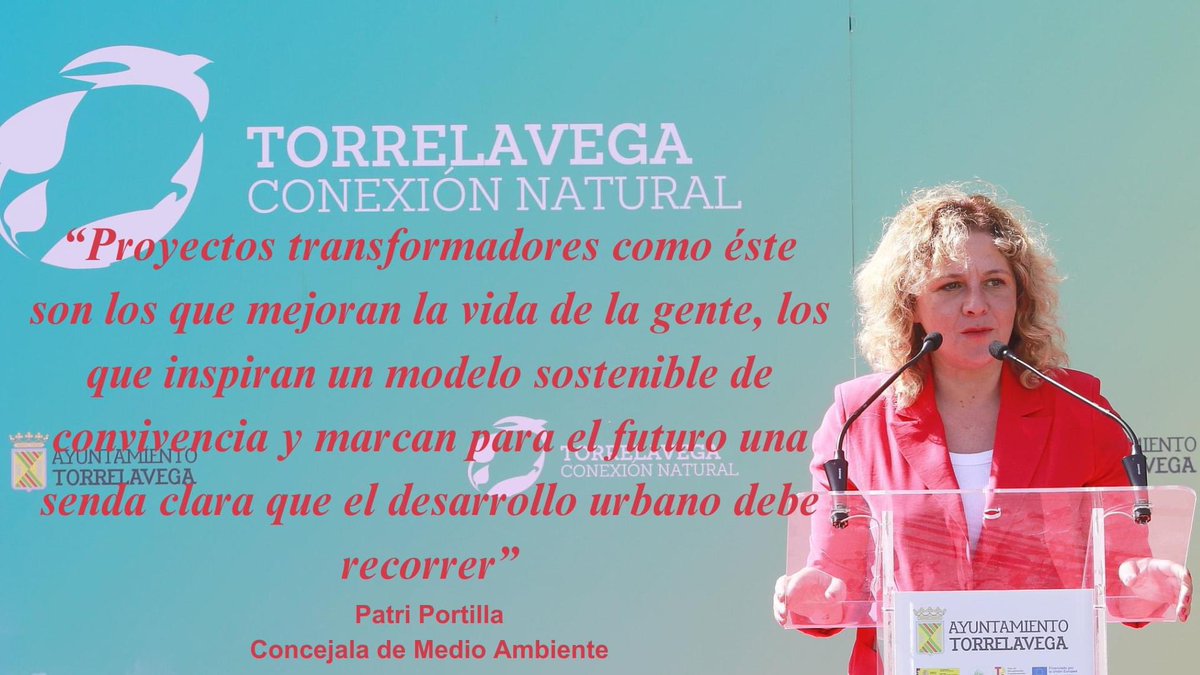 Hoy presentamos el proyecto '#Torrelavega #ConexiónNatural',  una iniciativa de @JoseLuisUrraca al frente de la Concejalía de Medio Ambiente y que está desarrollando @Porti_Patri con el apoyo del Gobierno de España y la colaboración de @SEO_BirdLife y @SercaTorre
