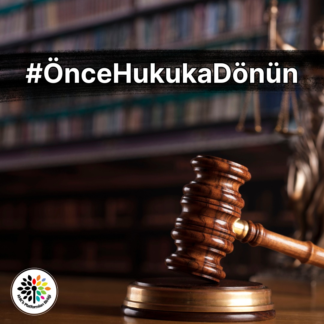 KHK'lar hukuksuzdur. 

#ÖnceHukukaDönün