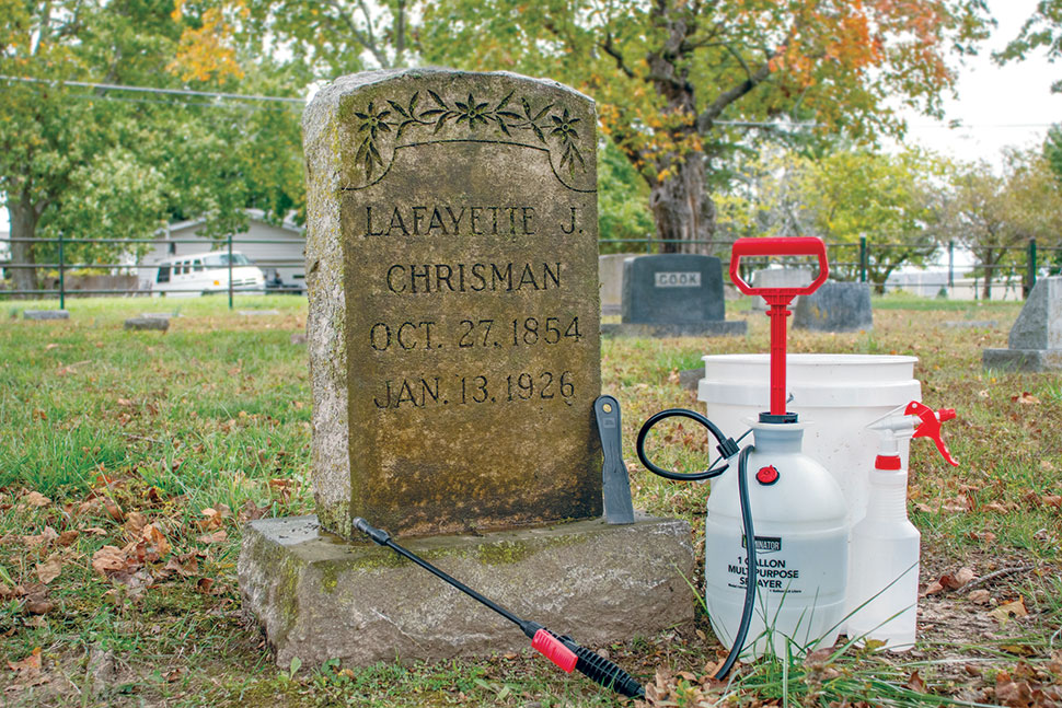 Spotlight: Since 2021, @ChristianCoLib's gravestone cleaning program series has brought new life to hundreds of headstones. Not only has it brought community together around a common goal, but it has also eased often-difficult conversations around death. bit.ly/Gravestone-Cle…