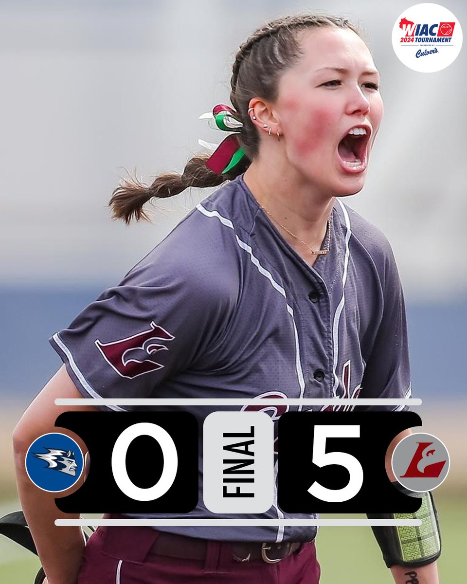 #WIACSB | @UWLAthletics takes game two of the 2024 #WIAC Softball Tournament (pres. by Culver's) #ExcellenceInAction #d3sb