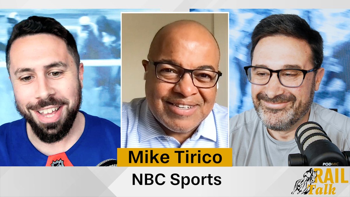 Very very special guest @nbcsports @Miketirico sits down with @JoeBiancaWPT and @JonGreen2022 talking #150KentuckyDerby and his appreciation for the sport and much more. youtu.be/z_ipEJl4Twg?si… Full episode on RailTalkMedia.com