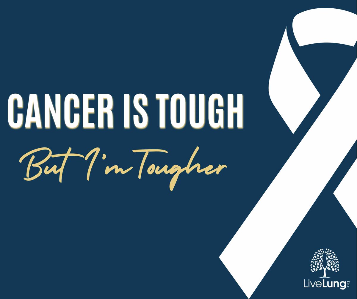 Cancer is tough… But I’m tougher. 💪🤍 #anyonecangetlungcancer #lcsm #lungcancerawareness