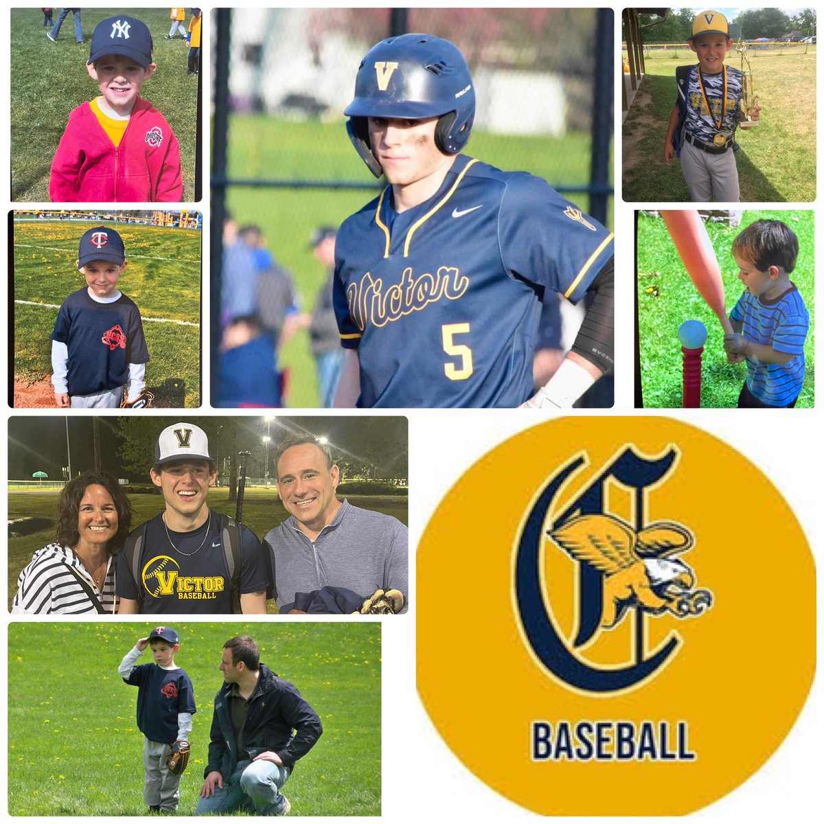 Our next senior has been a three year member and contributor to the successes of our varsity team, #5 Weston Elkovitch P/1B. This two way player will bring his talents to Canisius University playing ⚾️ for the Griffins and studying business. Good luck, Wes!!