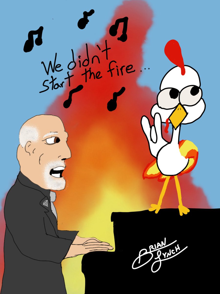 Happy Birthday to @billyjoel Thanks for the decades of entertainment. #haroldandhishotwingofjustice #hotwingofjustice #thedailyharold #billyjoel #wedidntstartthefire #comics #originalcharcters #YourNewFavoriteArtist #BrianLynch