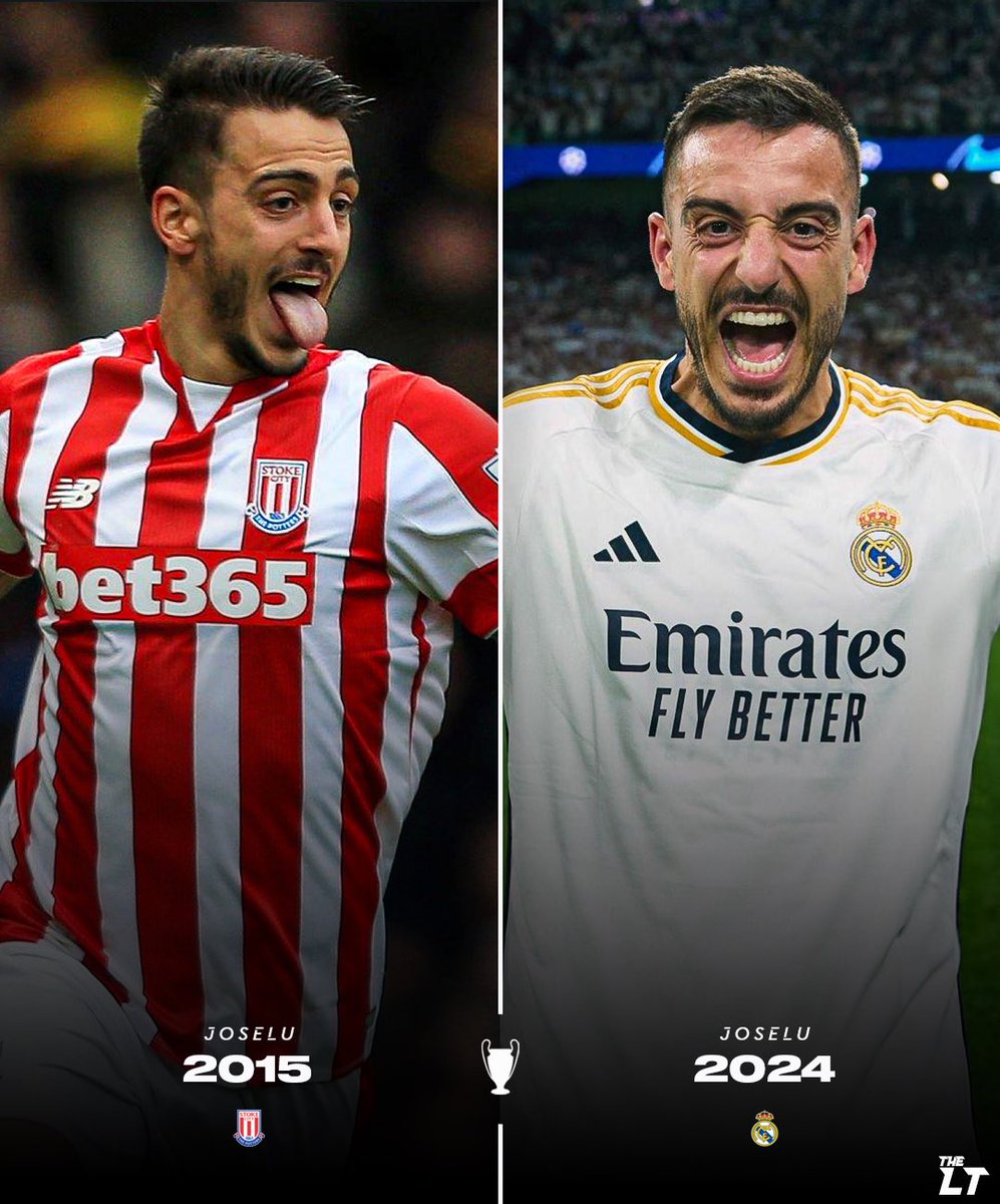 From rags to riches 🙌 The Stoke City reject, Joselu, was an unlikely hero for Real Madrid in the Champions League last night 👏 His two goals sent the Galacticos through to the final 🏆 #SCFC