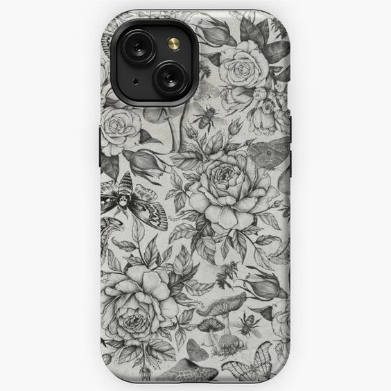 'Botanical Pattern ' iPhone Case >> redbubble.com/i/iphone-case/…