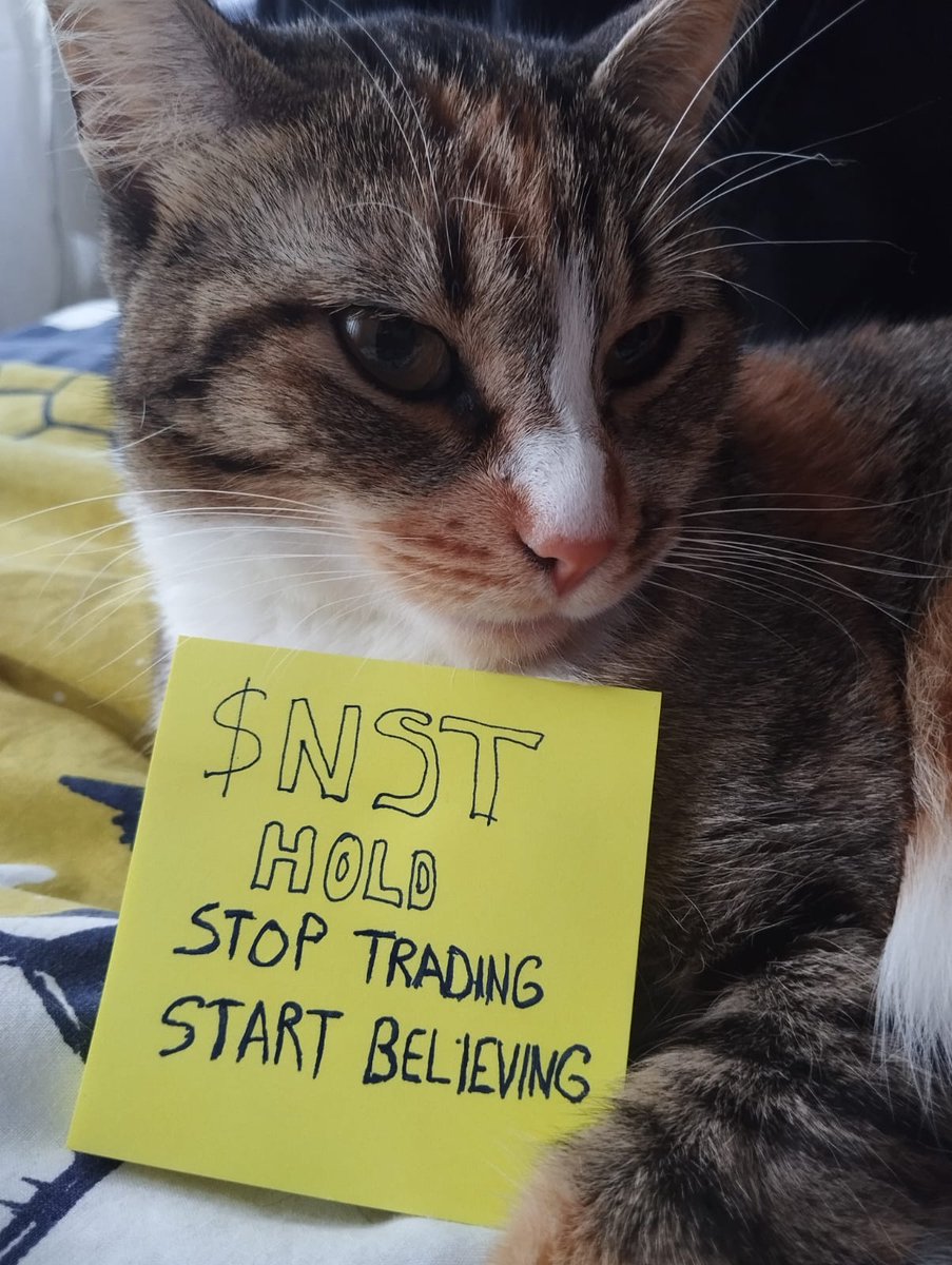 $NST HOLD
Stop trading
Start believing