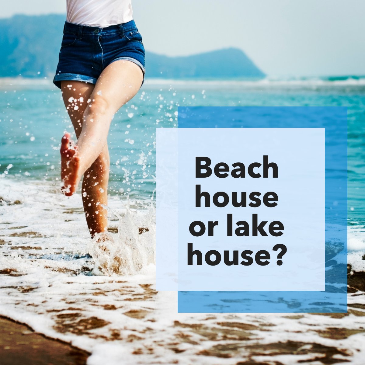 Which would you choose? 🏖🏞 

Tell us your first choice in the comments!

#beach #water #lake #vacation #summer #beachday #beachhouse #lakehouse
 #brokerjones #Flossmoor #homewood #homewoodflossmoor #district233 #manifesthomes #FSBO #FreeCMA #fixandflip