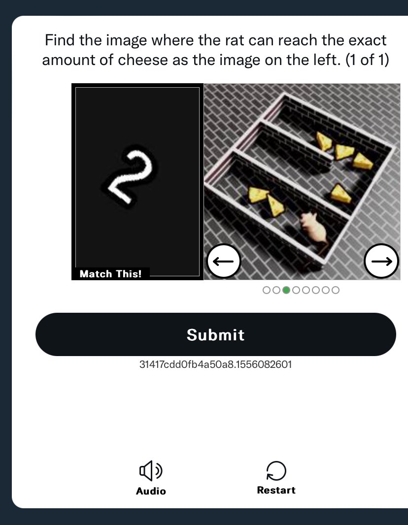 What the FUCK are these captchas??? 
Why doesn't he just use Cloudflare Turnstile at this point? It's so much better than this bs