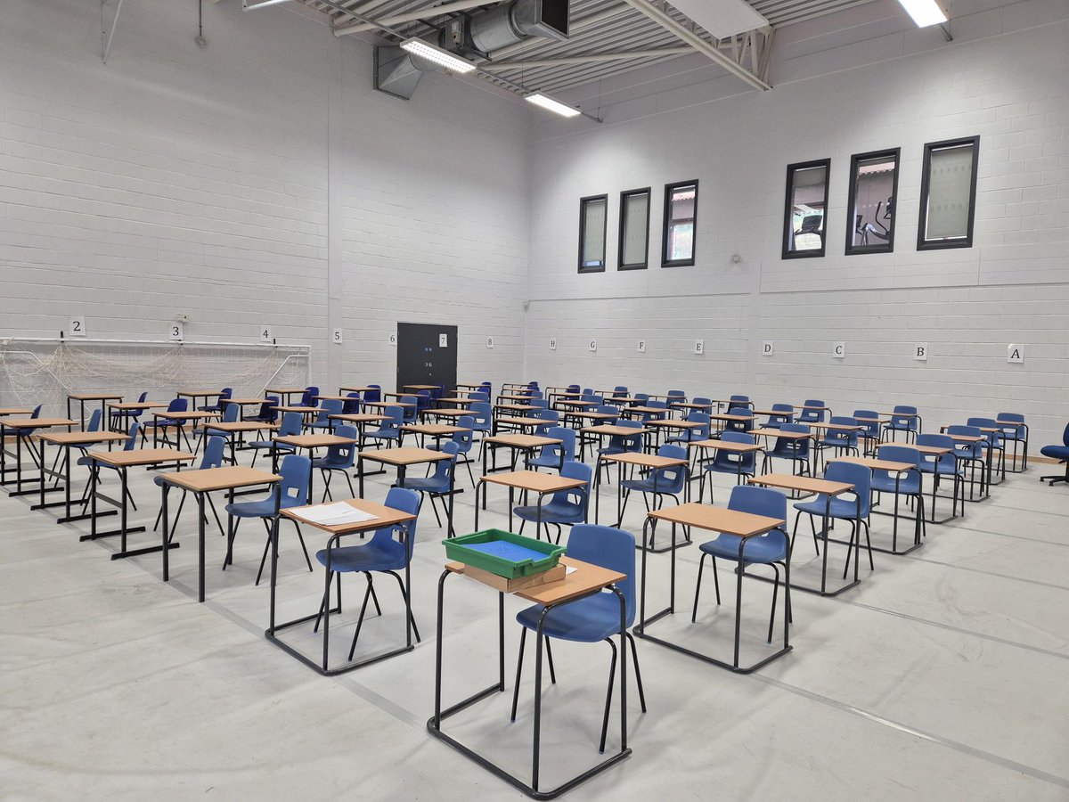 The GCSE and A level exams begin in earnest tomorrow and the hall ready. These last few terms have been intense for years 11 and 13 as they prepare to enter the arena of public exams. Now is the time our students take charge of their own learning: good luck and God speed!