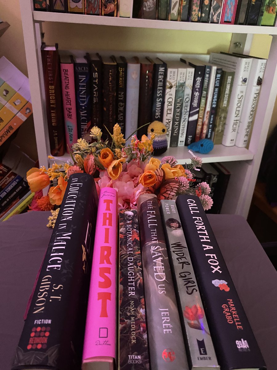bookfanatic's tweet photo. nonhuman sapphic books :) @rainbowcrate #rcmermay #rainbowcrate https://t.co/2dVROBXuzc