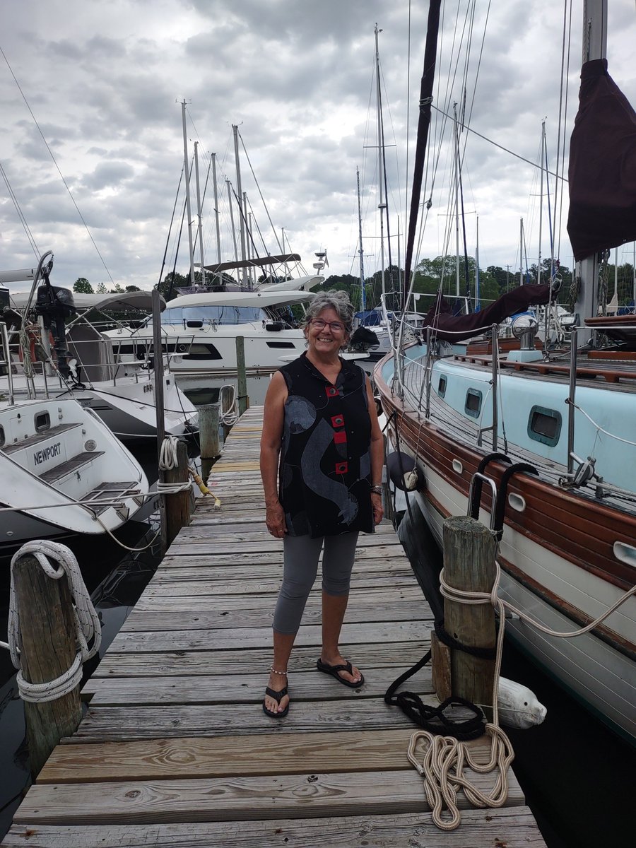DYCBoats's tweet photo. Thank you Maggie M. for modeling your new top from our Boater's Boutique! #stylesforall https://t.co/sQsMro8K3C