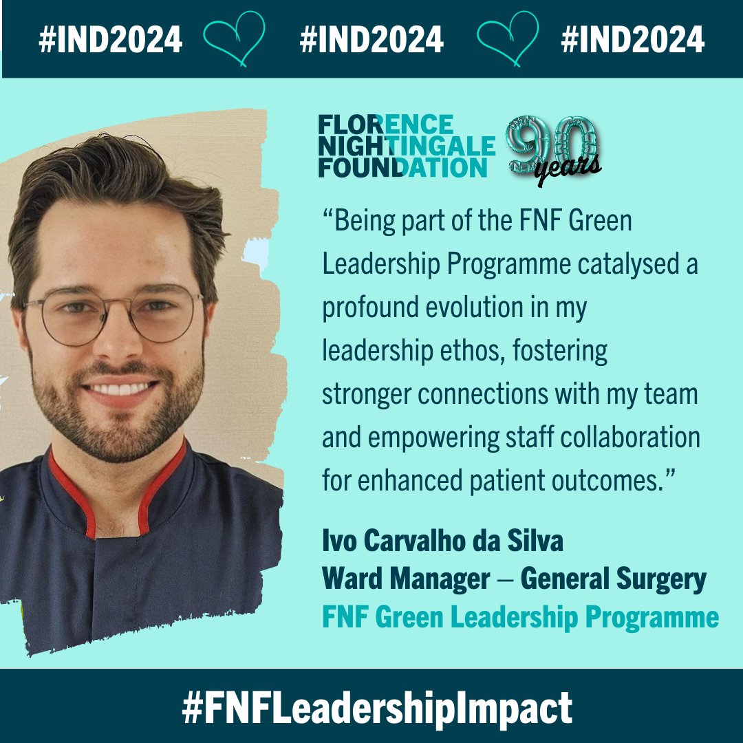 💙Tomorrow is #IND2024 - look out for our blog in the morning from four incredible nurse leaders from the FNF Community who have shared their thoughts and words, especially for you! #FNF90at90 #FNFLeadershipImpact