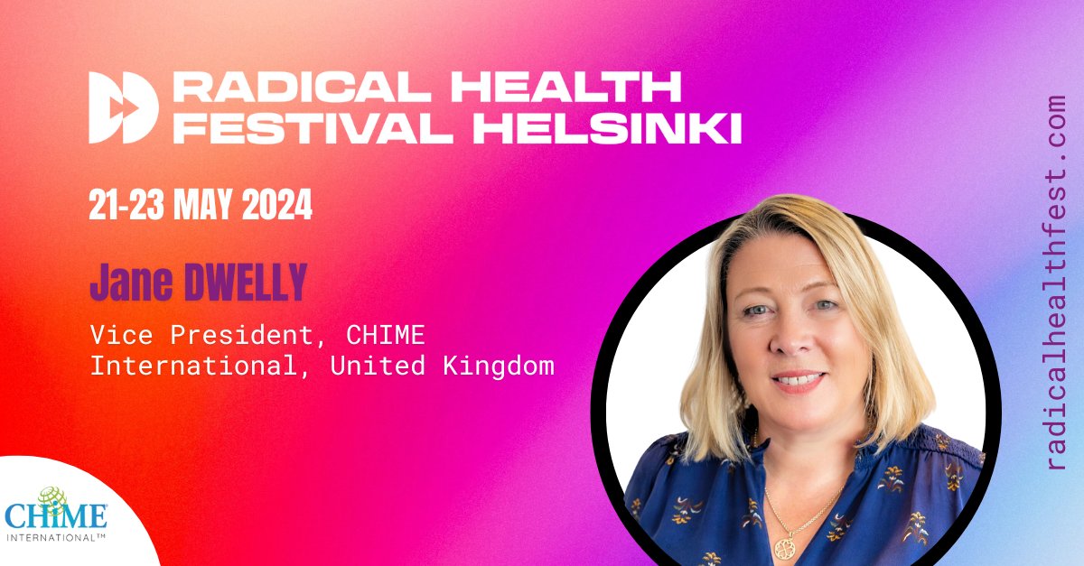 We're bringing an international delegation to <a href="/RadicalHealthF/">Radical Health Festival Helsinki</a> in Helsinki. Working with our friends from <a href="/Philips/">Philips</a>,  the Finnish Nursing Association, AND opening the show on the second day: plus inspiring content and networking. 🇫🇮 #CHIMEleaders