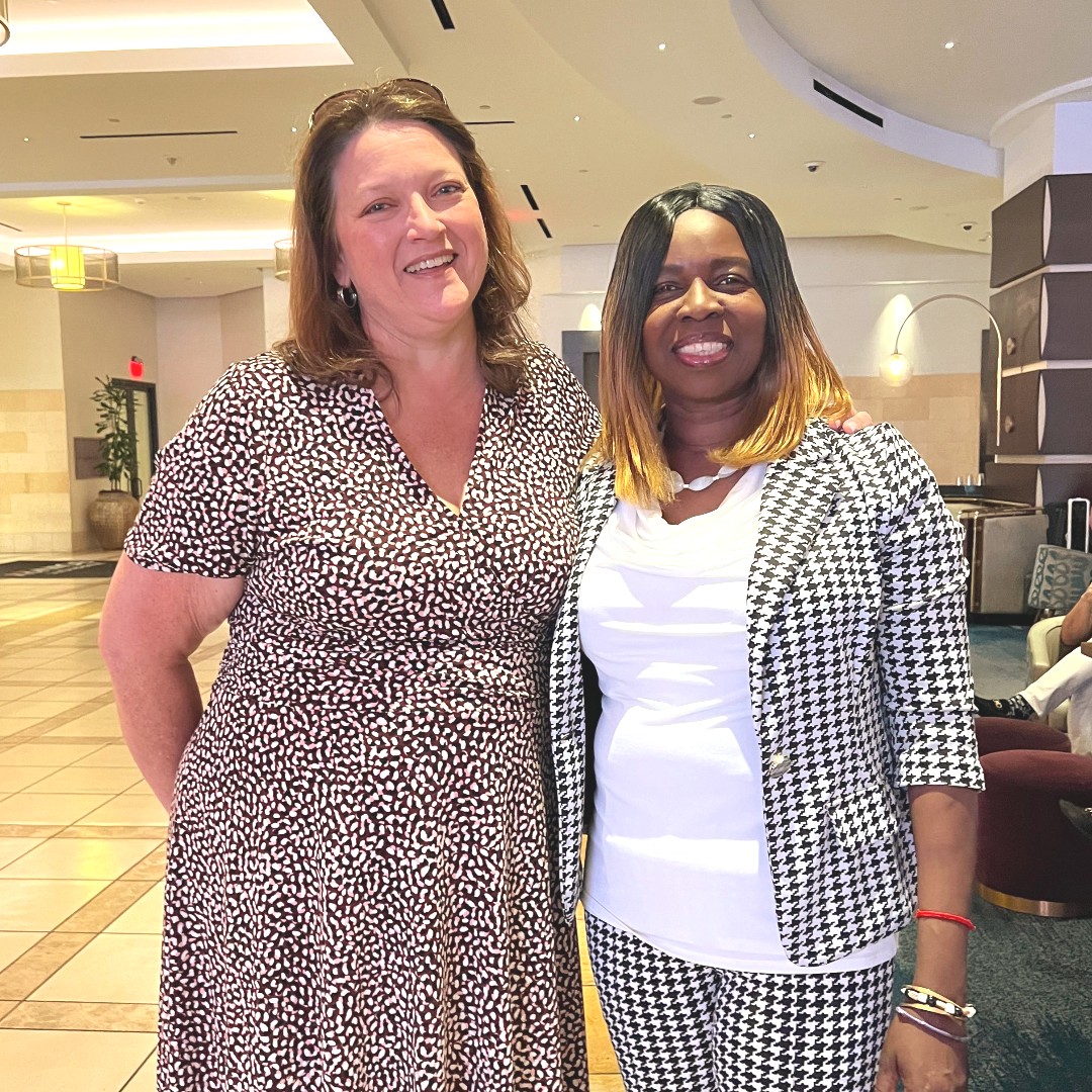 Exciting times at the @WTS_Org International Conference this week in NOLA! #CapMetro's CEO, Dottie Watkins, spoke at the Executive Women's Roundtable. It's great to be alongside influential transit planning leaders like @TxDOT's Caroline Mays. #WTSAC2024