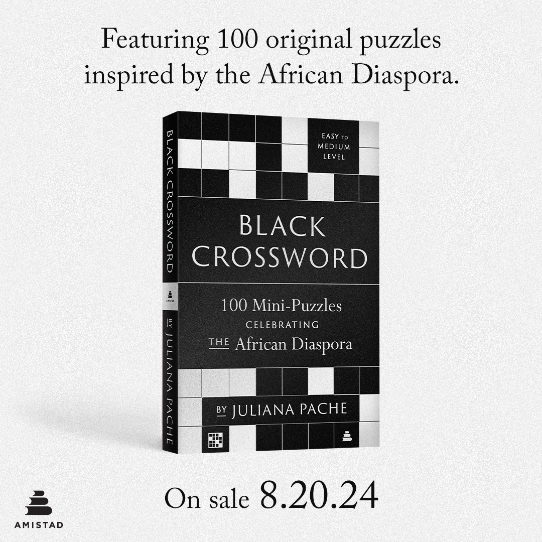 👀 Have you heard? Lovers of @blackcrossword by Juliana Pache (@thecityofjules) can grab their own copy to puzzle on-the-go in August! 🙌🏾🌞