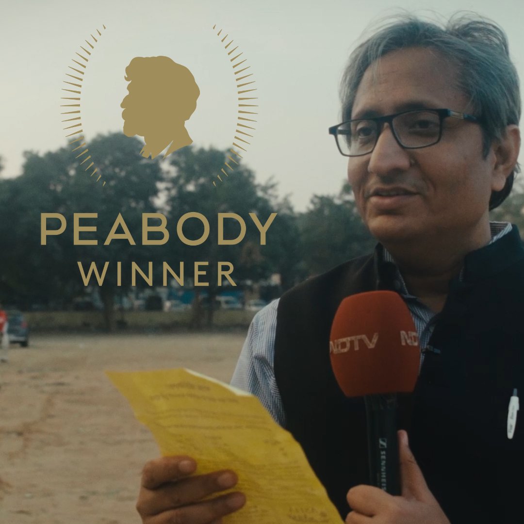 Our biggest congrats to @WhileWeWatched for winning a Peabody Award! 🎉 For 80+ years, @PeabodyAwards has celebrated #StoriesThatMatter and reflect the world around us. Brilliant to see WHILE WE WATCHED recognised amongst this tremendous class of storytelling excellence!