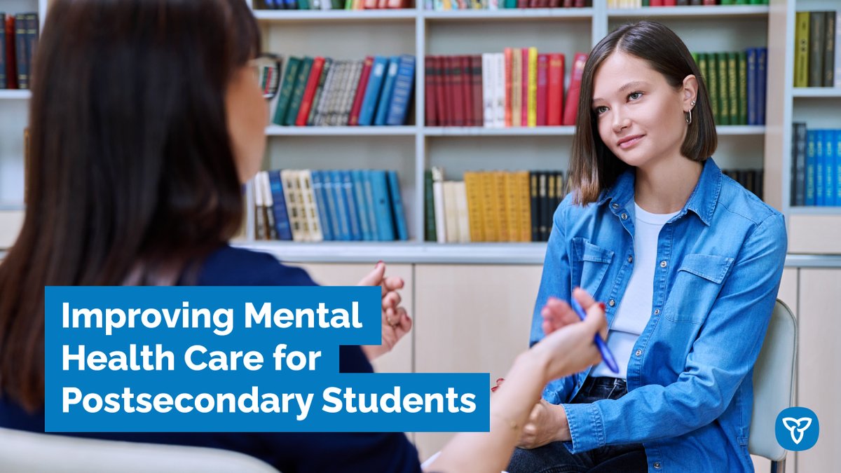Ontario is investing $5 million for student mental health supports at 10 underserved #ONpse institutions. Learn more: bit.ly/4buODrV #MentalHealthWeek