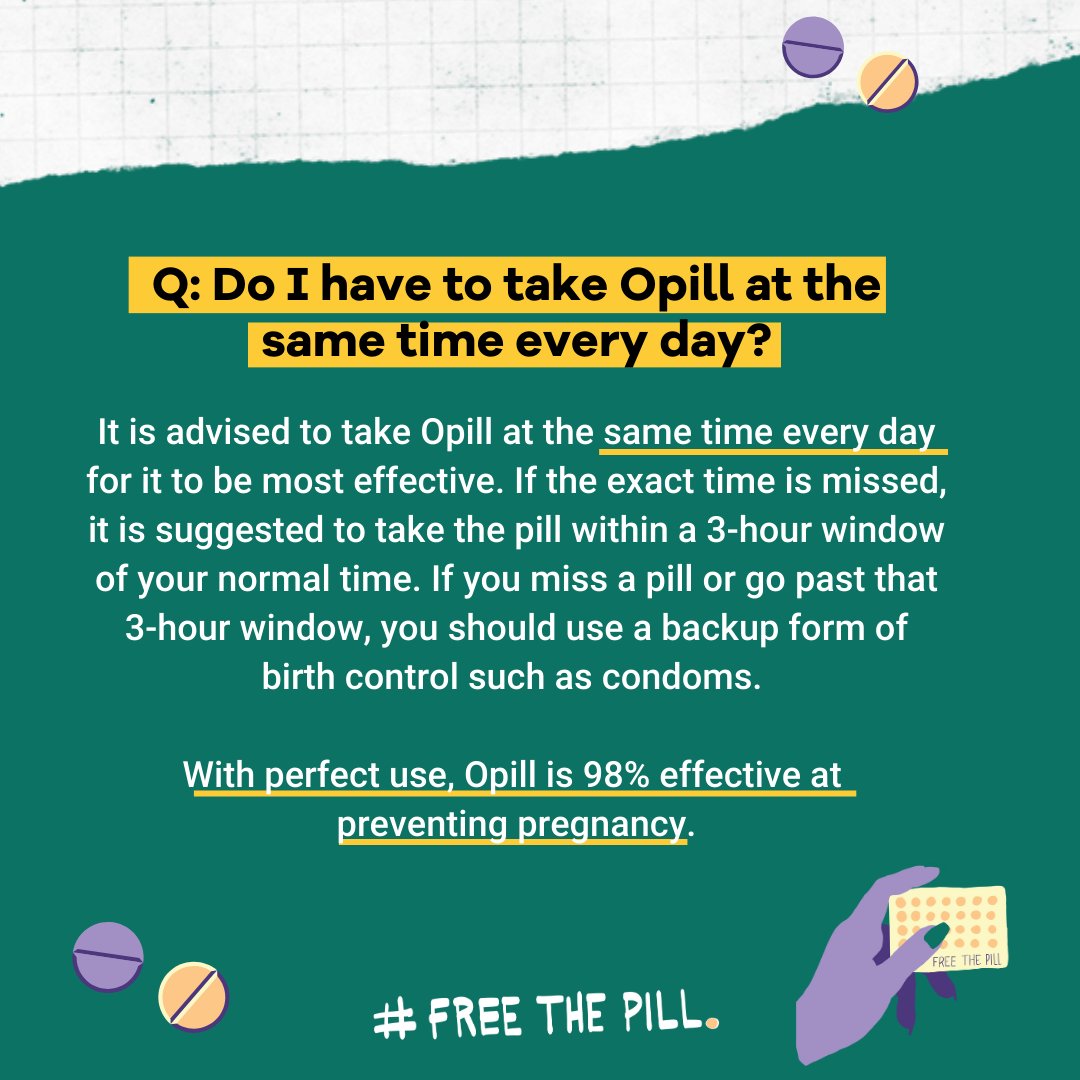 This #FreeThePill Day is a bit different from the ones we've celebrated in the past. This year we’re celebrating @opill_otc on shelves –no prescription or ID needed! Not gonna lie,we kinda did that 💁‍♀️👏