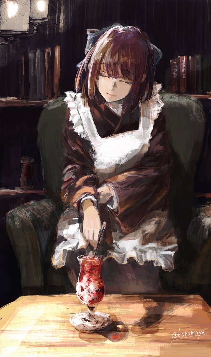 koromoya's tweet photo. #フォロワー1万以下の神絵師発掘したい
空間描くのがすきです。型月ときどき格ゲーの絵。
絵見てもらえるのはとても嬉しいですね。 https://t.co/x82oG5211h