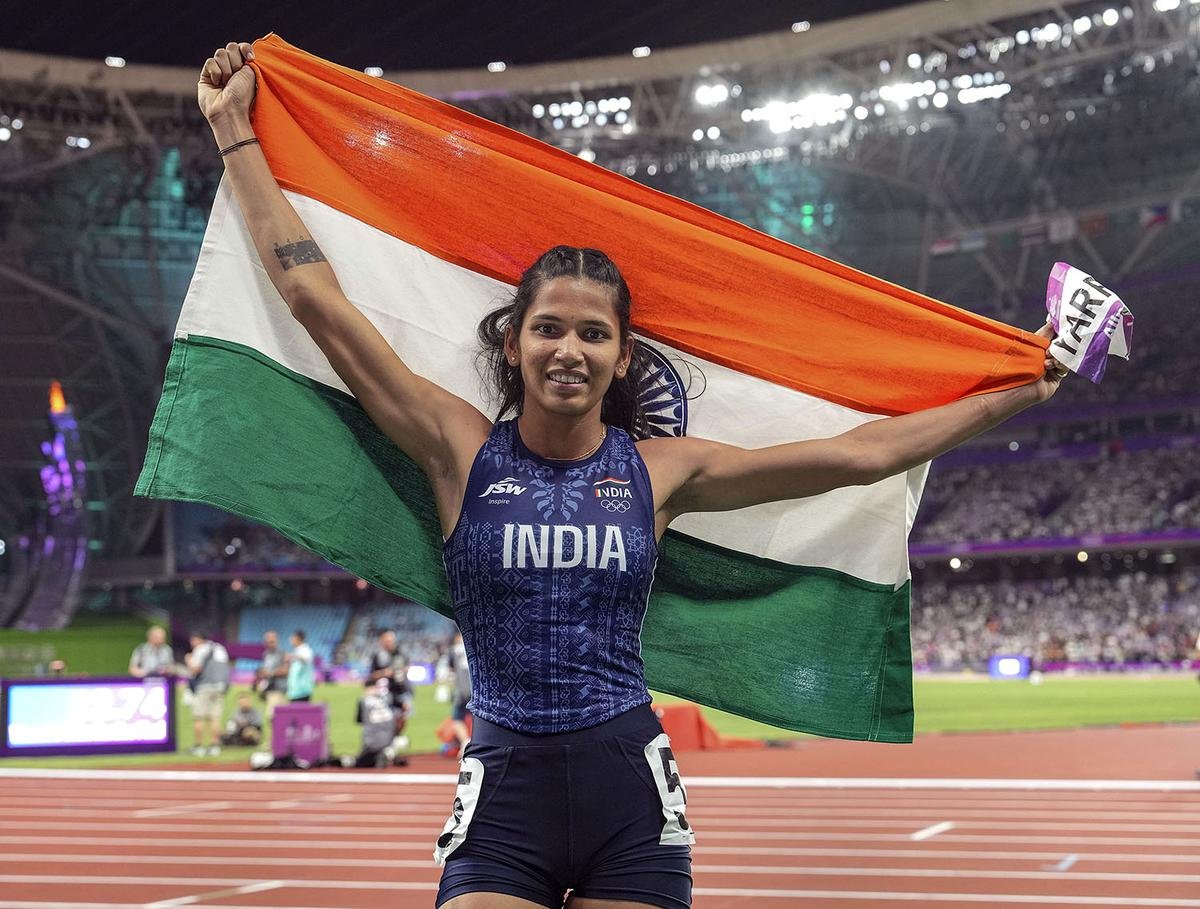 JYOTHI YARRAJI WON 100mH FINAL 🤩🇮🇳

Jyothi with her brilliant performance of 12.87s has won Harry Schulting Games 2024 in 100m Hurdles event 💪♥️

Congratulations Jyothi....!!! 👏👏👏

#Athletics  |  #TeamIndia |  #Jyothi