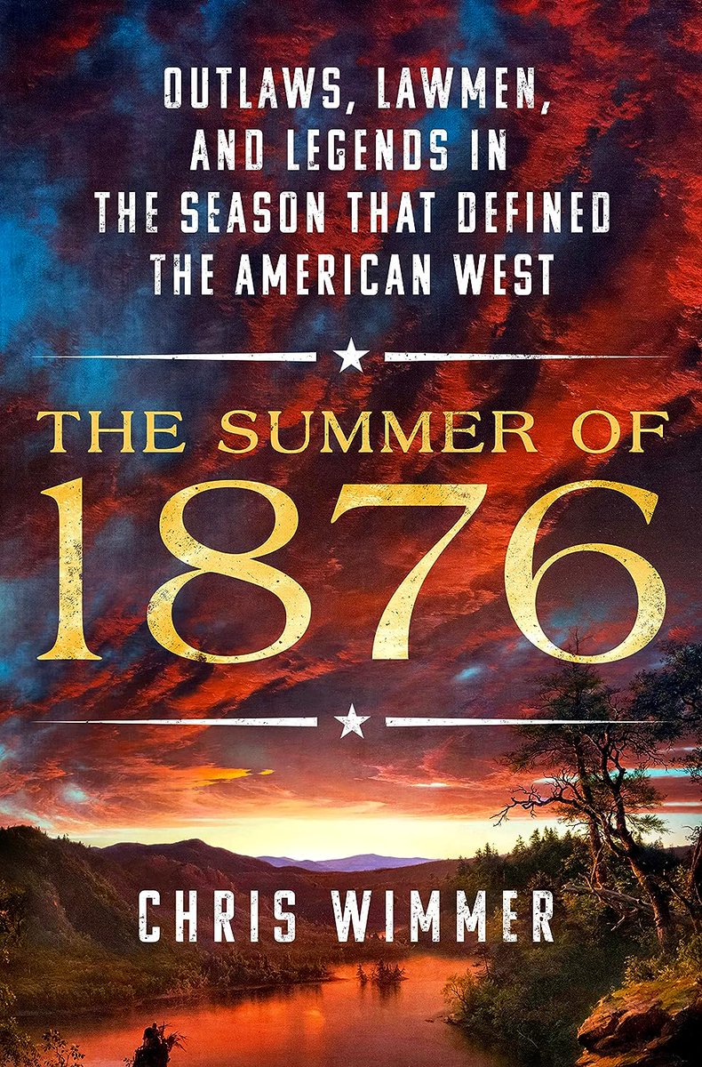 The Summer of 1876: Outlaws, Lawmen, and Legends in the Season That Defined the American West (Hardcover) by Chris Wimmer
Available Here: amzn.to/3u2QZ1g

A key time period in the development of the mythology of the Old West. 
#oldwest #wyattearp #jessejames