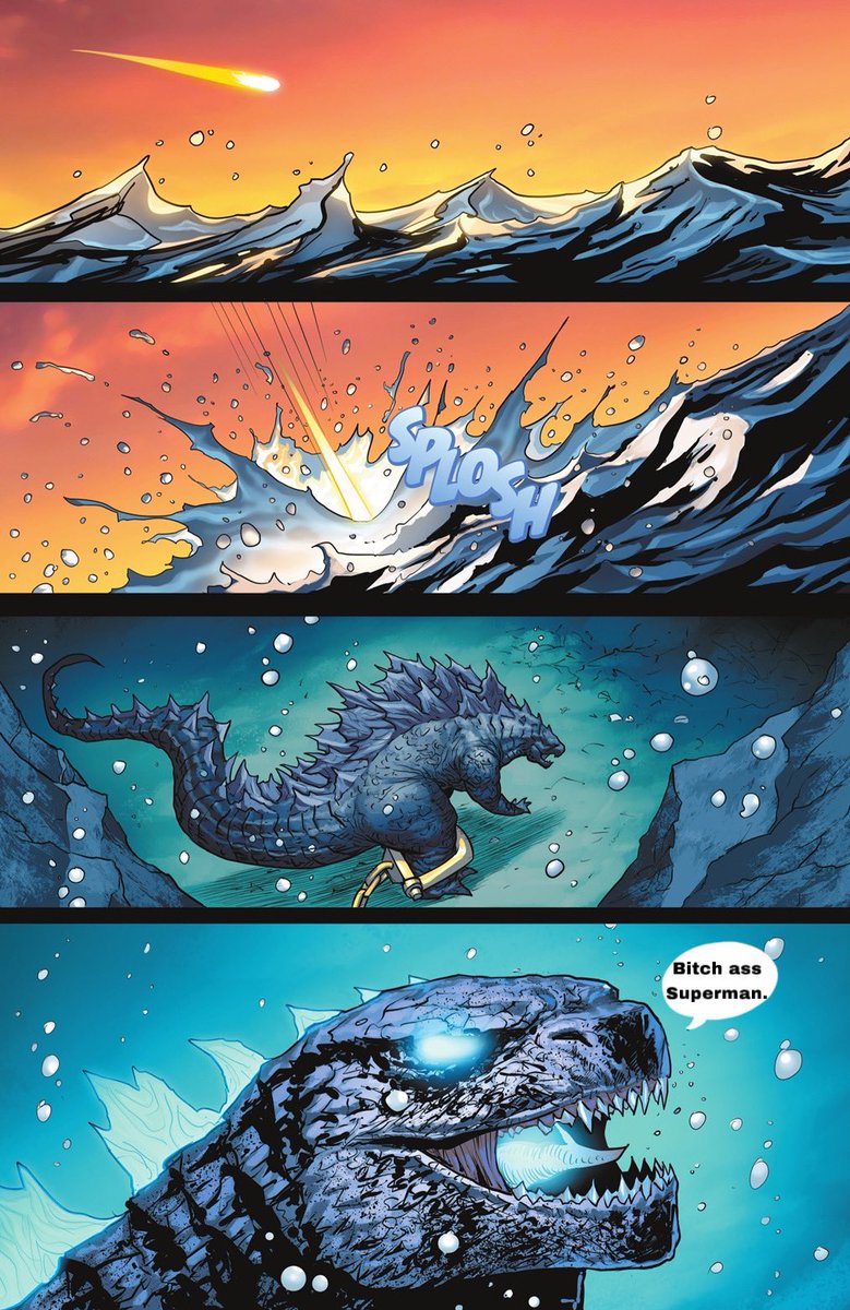 I still can’t believe Godzilla said this in the comic