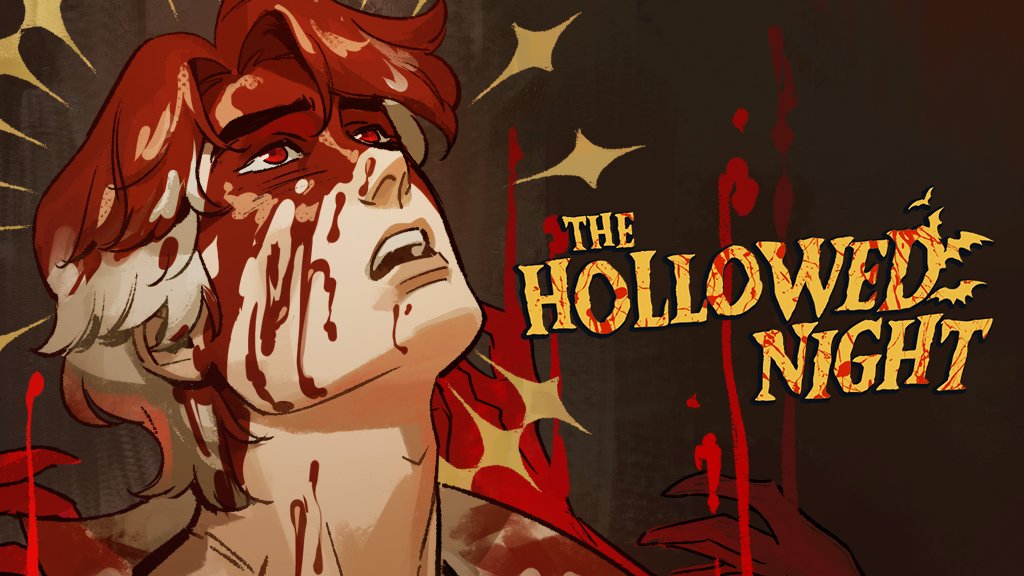 A vampire, a witch and a werewolf conspire to kill a powerful monster hunter... in a single, deadly night. THE HOLLOWED NIGHT is coming to Kickstarter! Follow the pre-launch page (linked below) to get some saucy early goodies when it launches!