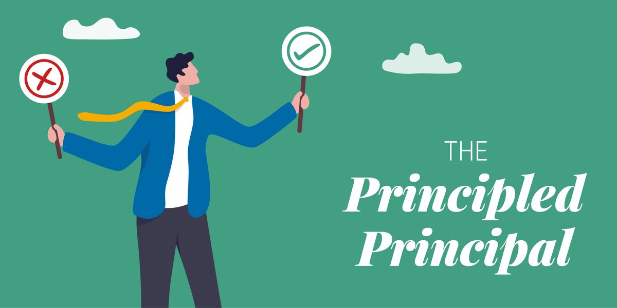 The Principled Principal — learn what to prioritize and what to eliminate from your to-do list, how to empower your staff and students, how to hire the right people for your school, and how to keep calm in a crisis. May 14, 9 a.m.-Noon. Register today!ow.ly/PvKU50RxoQt