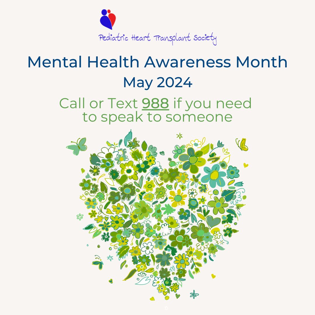 May is Mental Health Awareness Month. If you are in the US and need to speak to someone, please call of text 988.